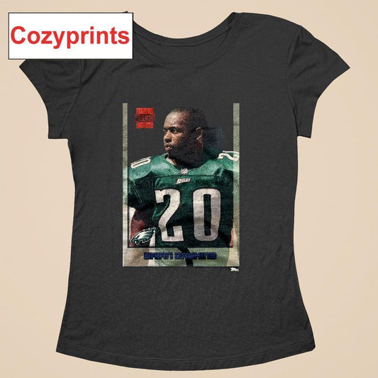 1996 Topps Stadium Club Brian Dawkins Eagles T-shirt