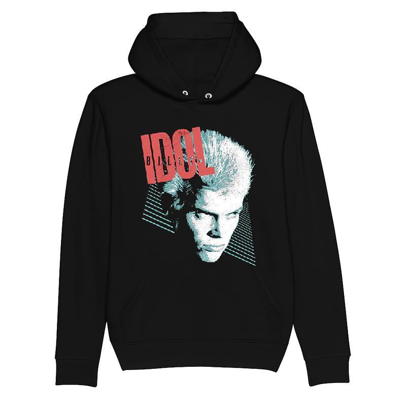 Billy Idol Face Stripes T-shirt