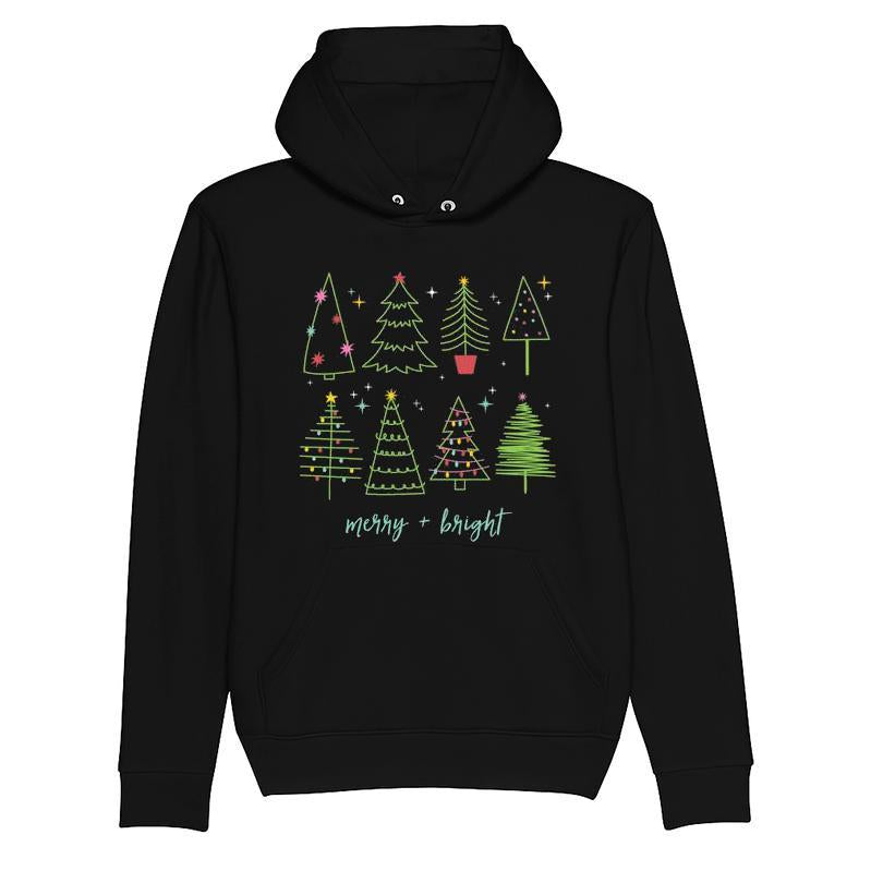 Christmas Trees Holiday Merry and Bright T-shirt
