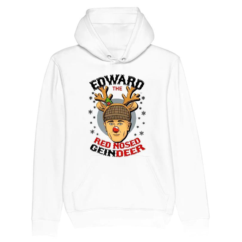 Edward The Red Nose Geindeer Ed Gein Christmas T-shirt