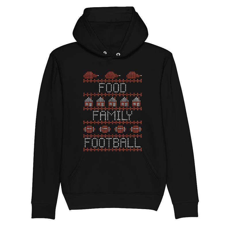 Food Family Football Cross Stitc Thanksgiving T-shirt