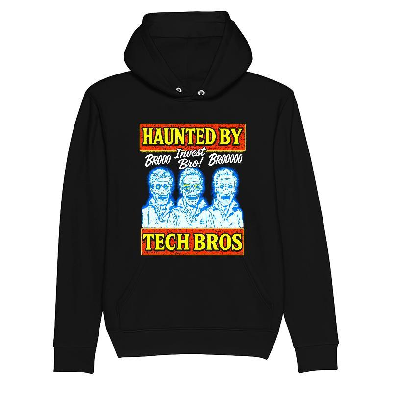 Haunted By Tech Bros Invest Bro T-shirt