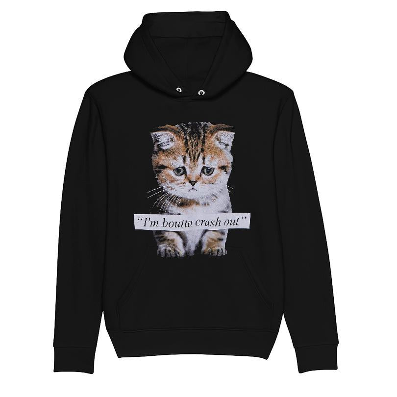I'm Boutta Crash Out Cat T-shirt