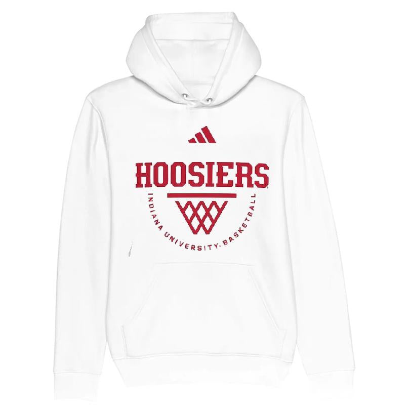 Indiana Hoosiers Adidas Basketball Practice Net Arch Pregame T-shirt