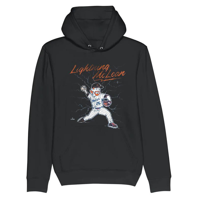 Lightning Mclean Nolan Mclean Queens New York Baseball Mlbpa T-shirt