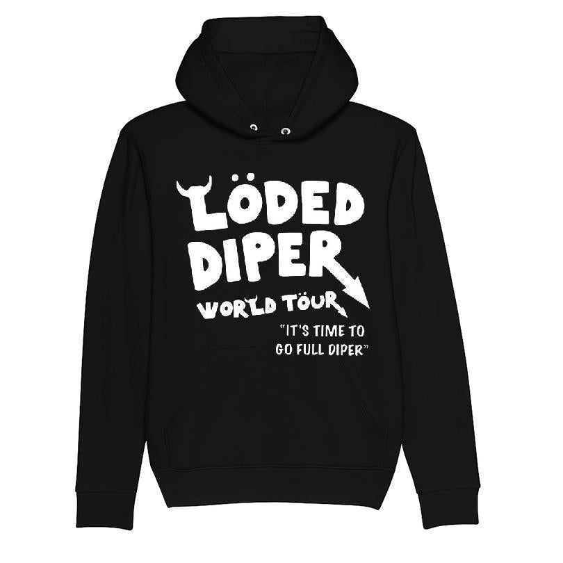 Loded Diper World Tour It's Time To Go Full Diper T-shirt