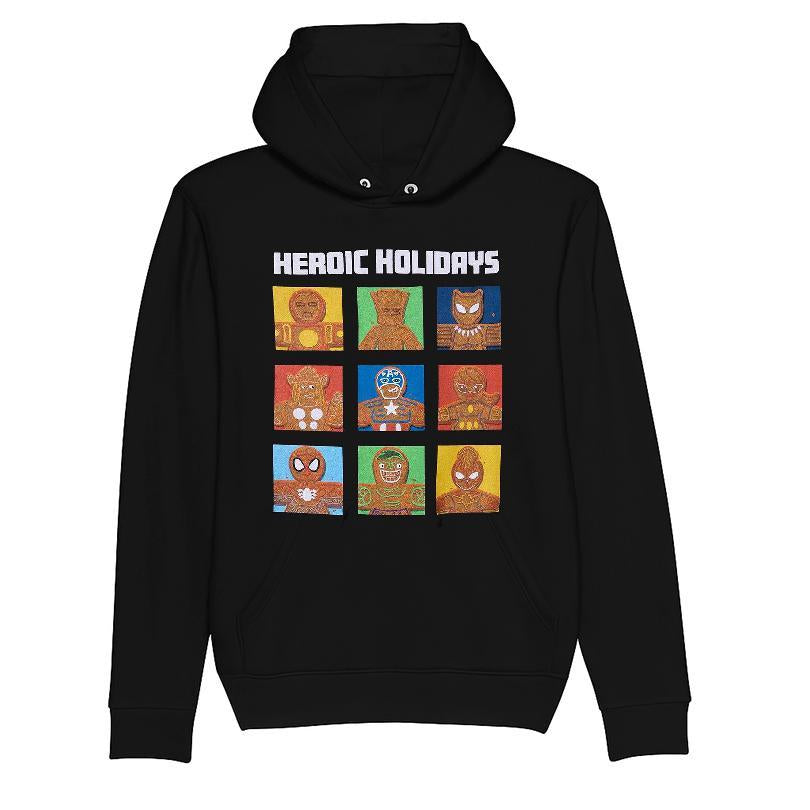 Marvel Avengers Gingerbread Cookie Heroic Holiday T-shirt