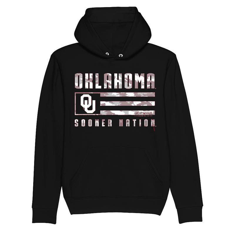 Oklahoma Sooners Nation Banner Flag T-shirt