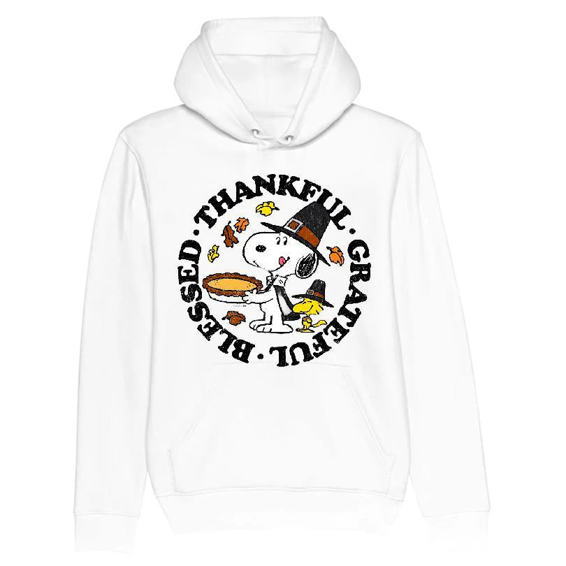 Peanuts Thankful Grateful Blessed T-shirt