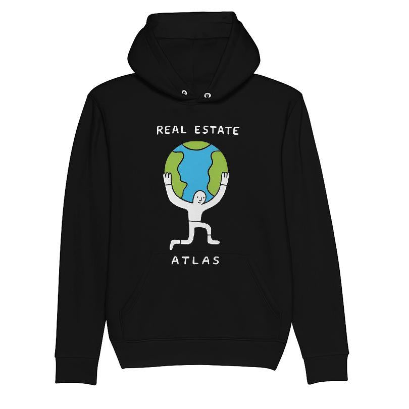 Real Estate Atlas Planet Earth Graphic T-shirt