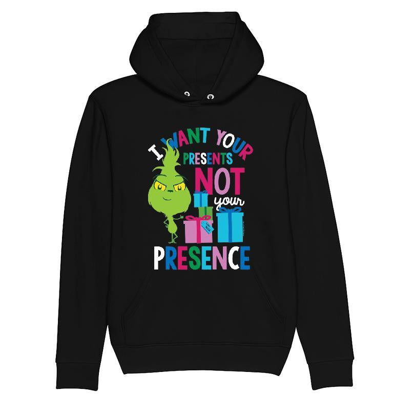 The Grinch I Want Your Presents Not Your Presence Shirt