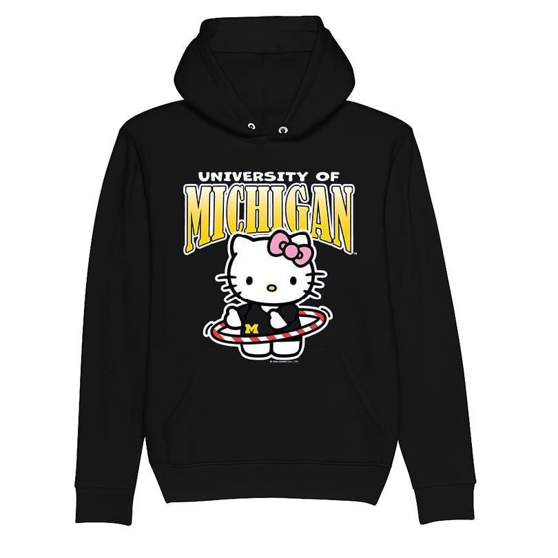 University Of Michigan Wolverines Hello Kitty T-shirt