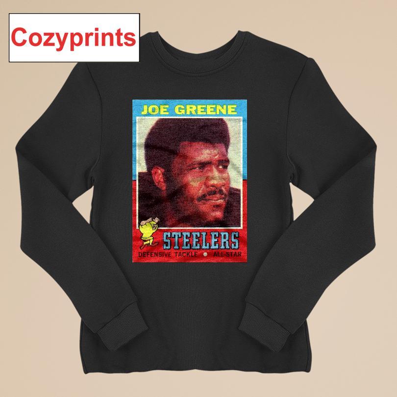 1971 Topps Football Joe Greene Steelers T-shirt