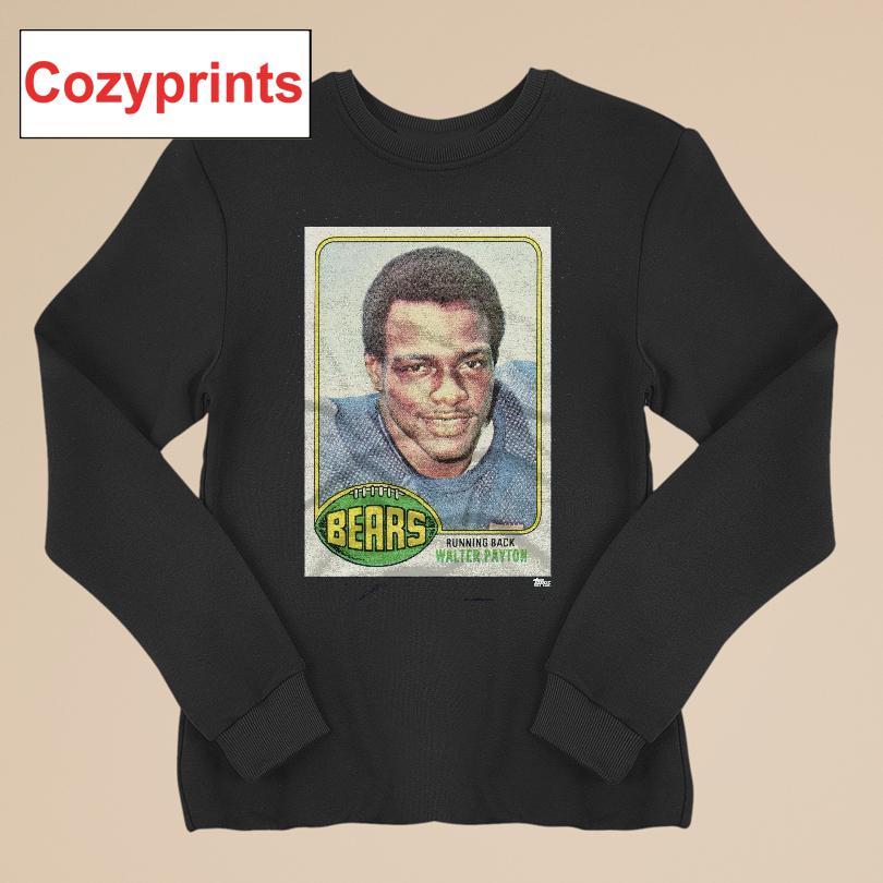 1976 Topps Football Walter Payton Bears T-shirt