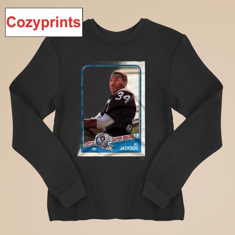 1988 Topps Football Bo Jackson RaidersT-shirt