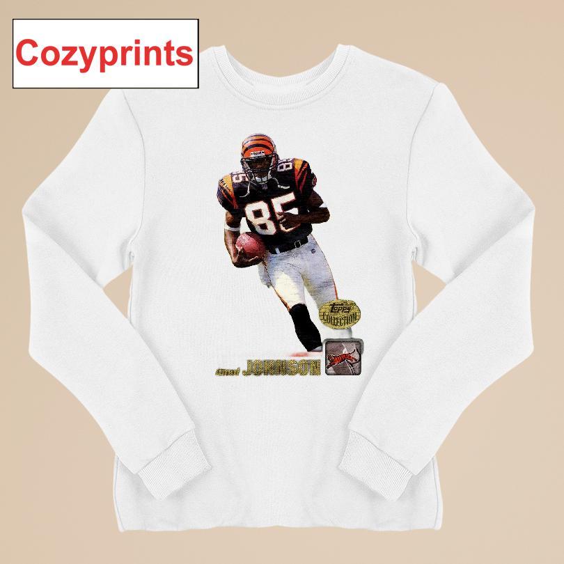 2001 Topps Football Chad Johnson Bengals T-shirt