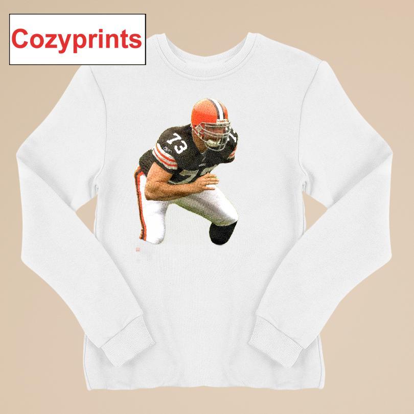 2007 Topps Football Joe Thomas Browns T-shirt