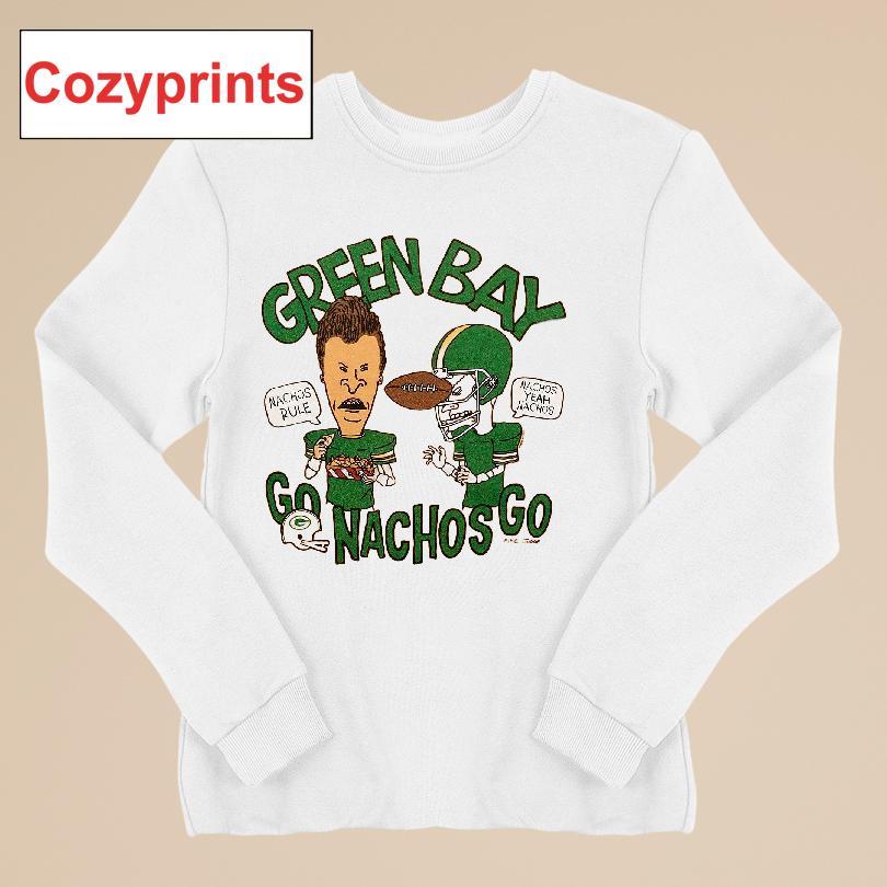 Beavis And Butt-head X Green Bay Packers Nachos Shirt