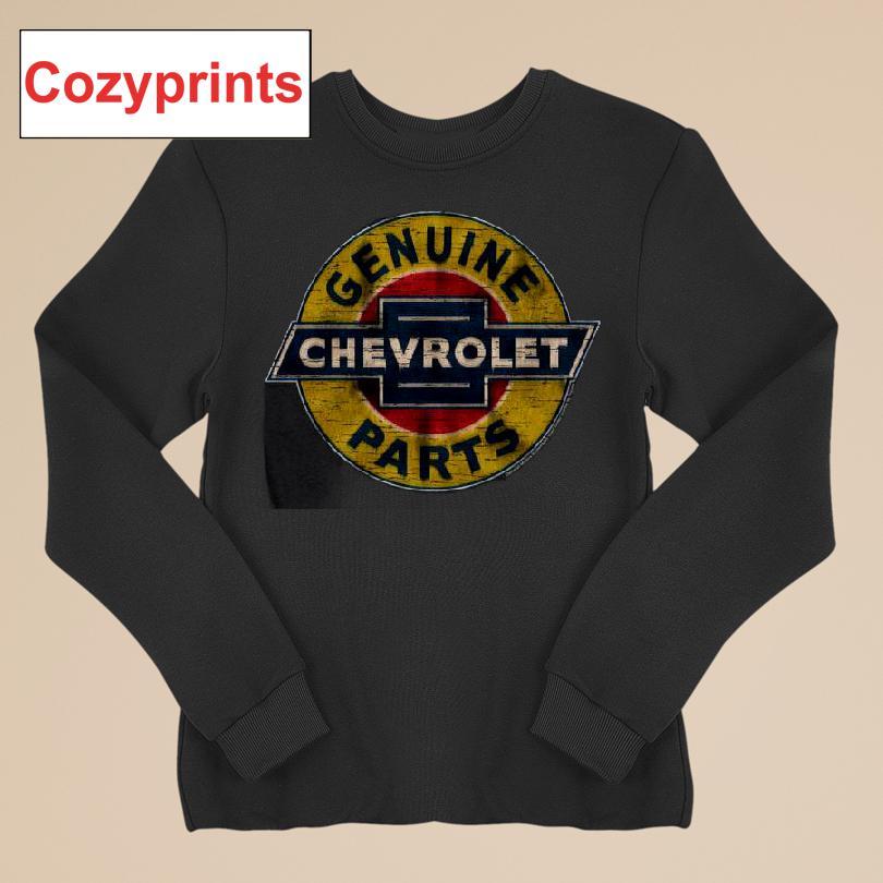 Chevrolet Genuine Chevy Parts Distressed Sign T-shirt