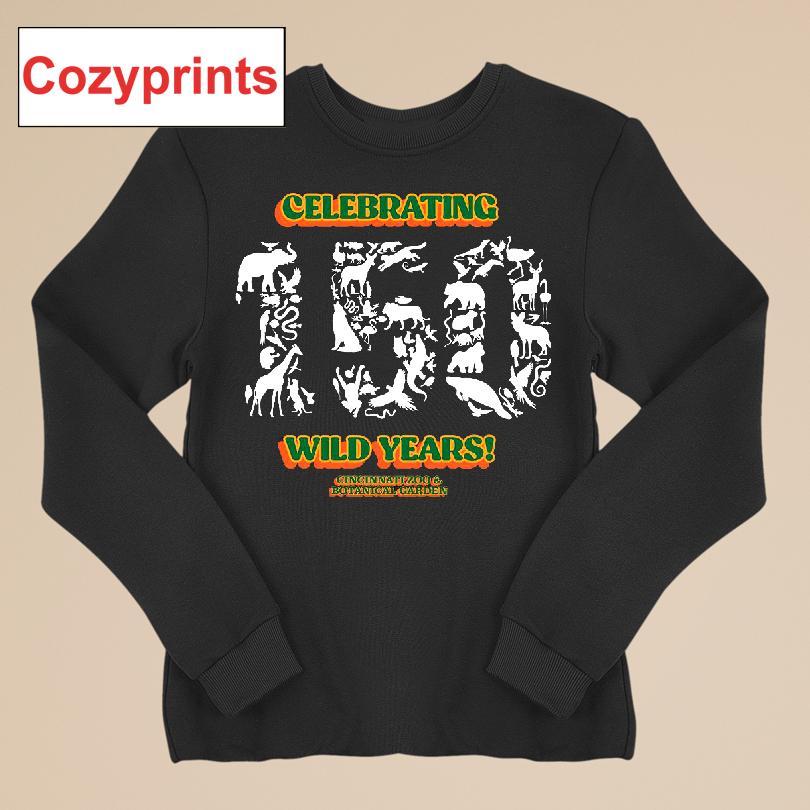 Cincinnati Zoo 150 Wild Years T-shirt