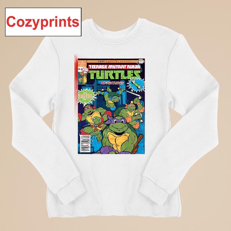 Comic Book Cover Teenage Mutant Ninja Turtles T-shirt