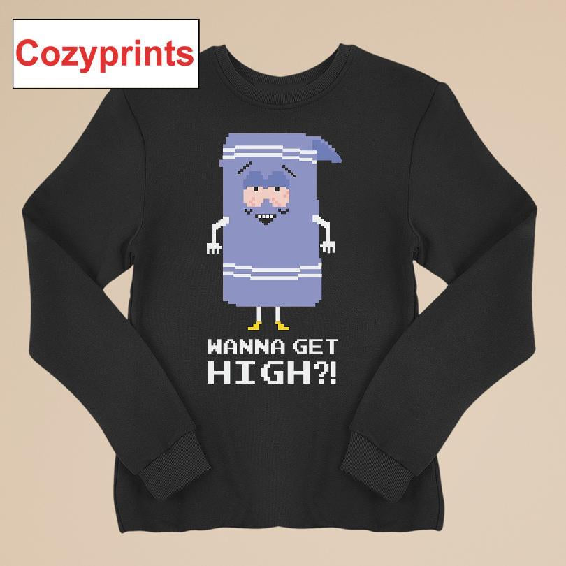 Eric Cartman Towelie Wanna Get High T-shirt