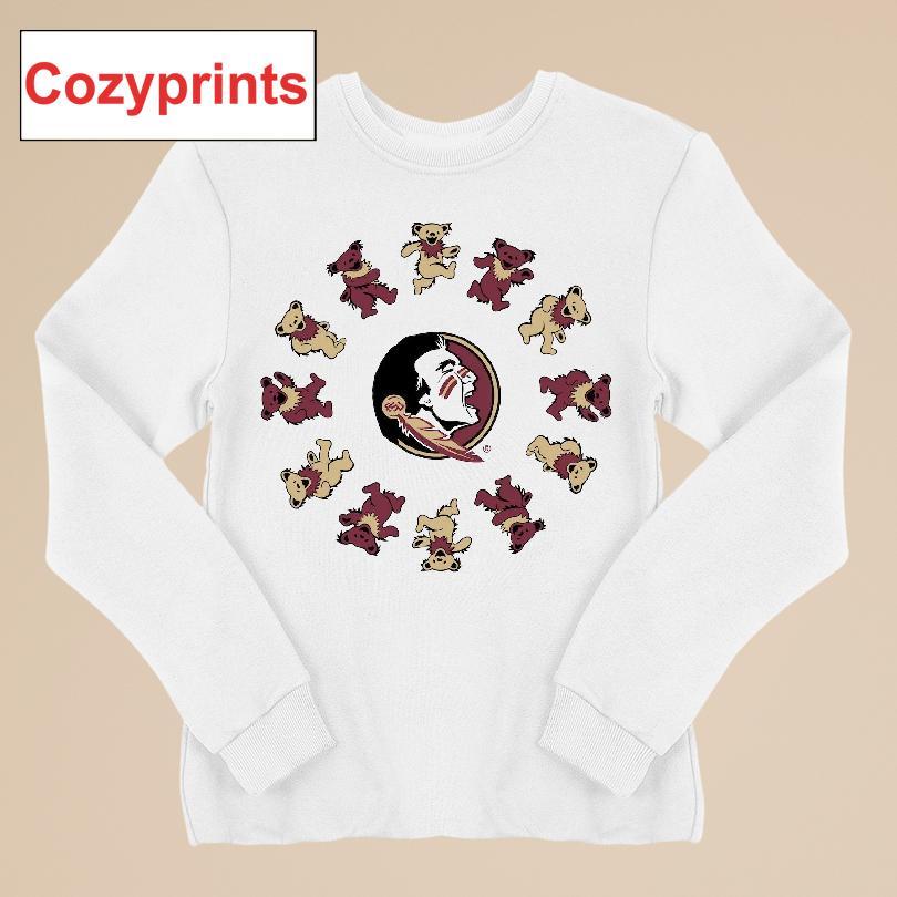 Florida State X Grateful Dead Circle Bears T-shirt