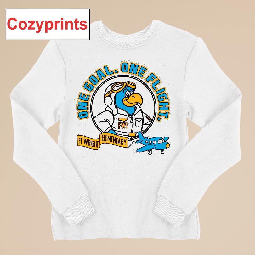 Ft. Wright Elementary One Goal. One Flight. T-shirt