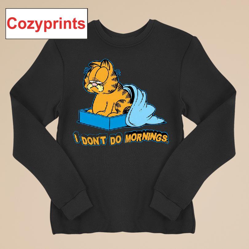 Garfield I Don't Do Mornings T-shirt