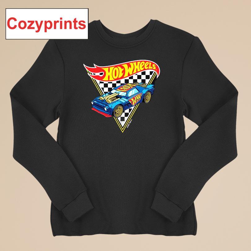 Hot Wheels Checkered Triangle Flag T-shirt