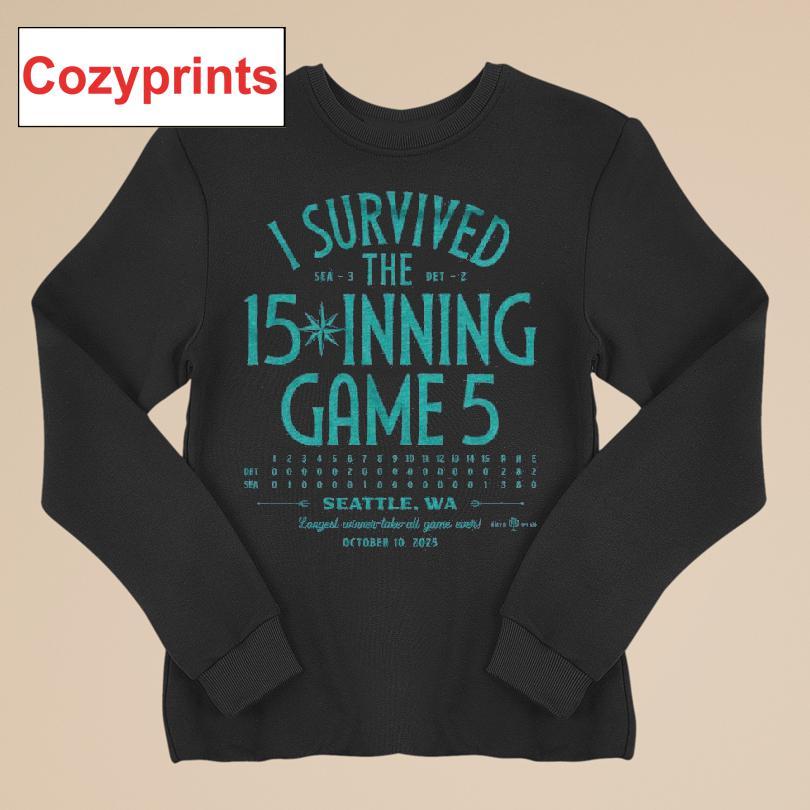 I Survived The 15-inning Game 5 T-shirt