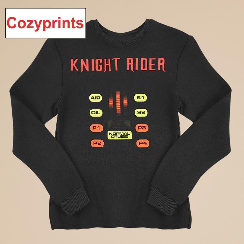 Knight Rider Cult Tv Kit Dashboard 80's T-shirt