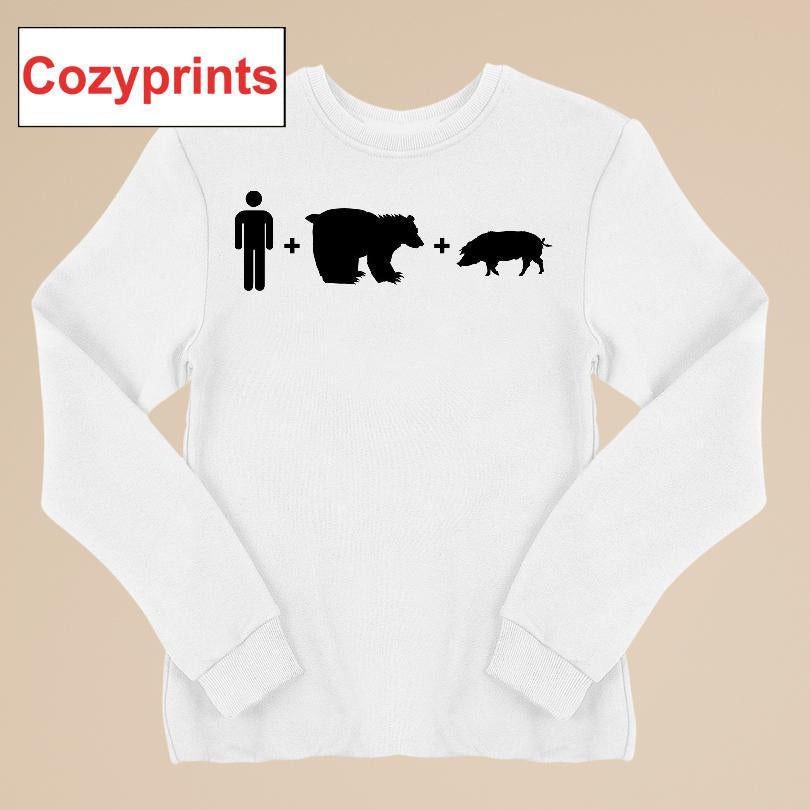 Men + Bear + Pig Manbearpig T-shirt