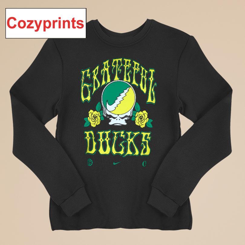 Oregon Grateful Ducks Roses T-shirt