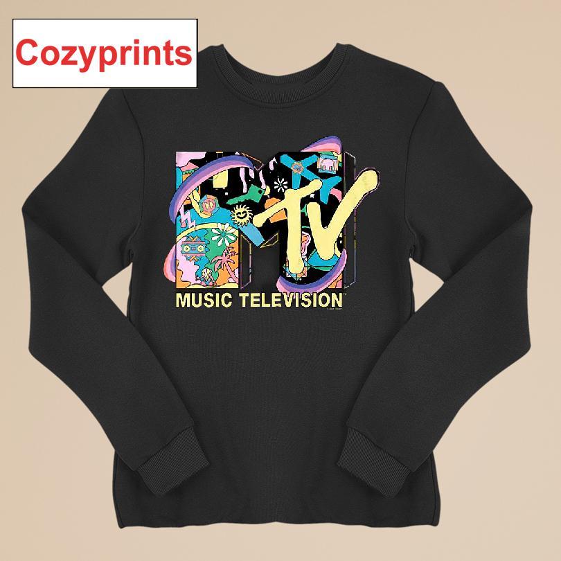 Retro Vacation Logo Mtv T-shirt