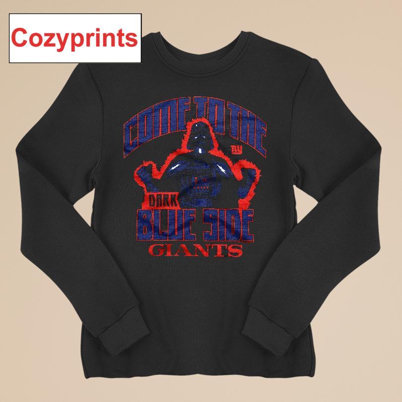 Star Wars Come To The Dark Blue Side Giants T-shirt