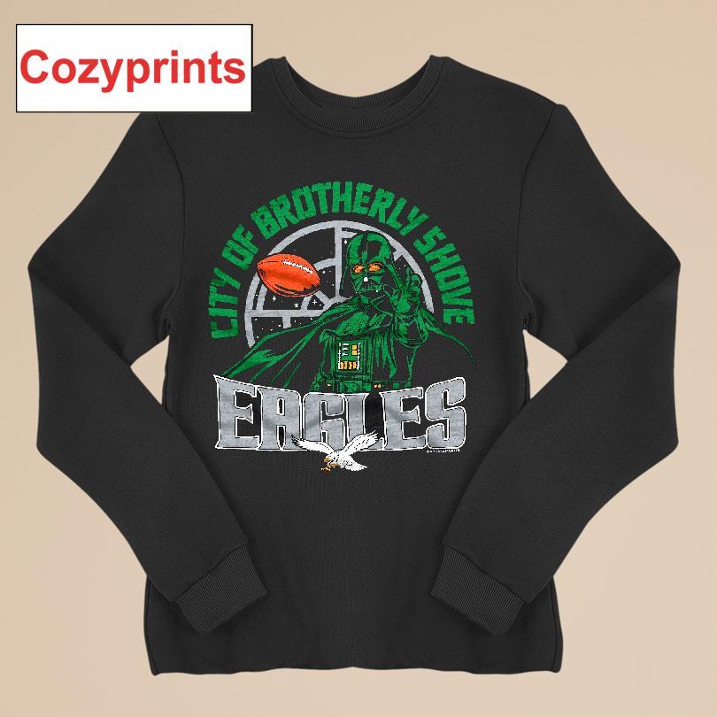Star Wars X Philadelphia Eagles City Of Brotherly Shove T-Shirt