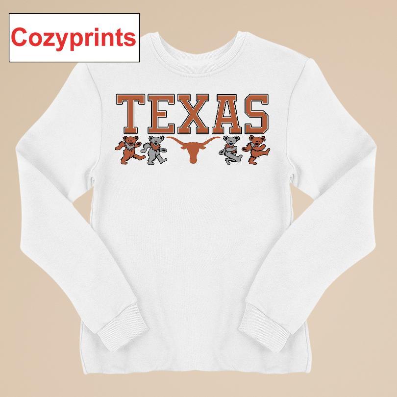 Texas X Grateful Dead Longhorn Bears T-shirt
