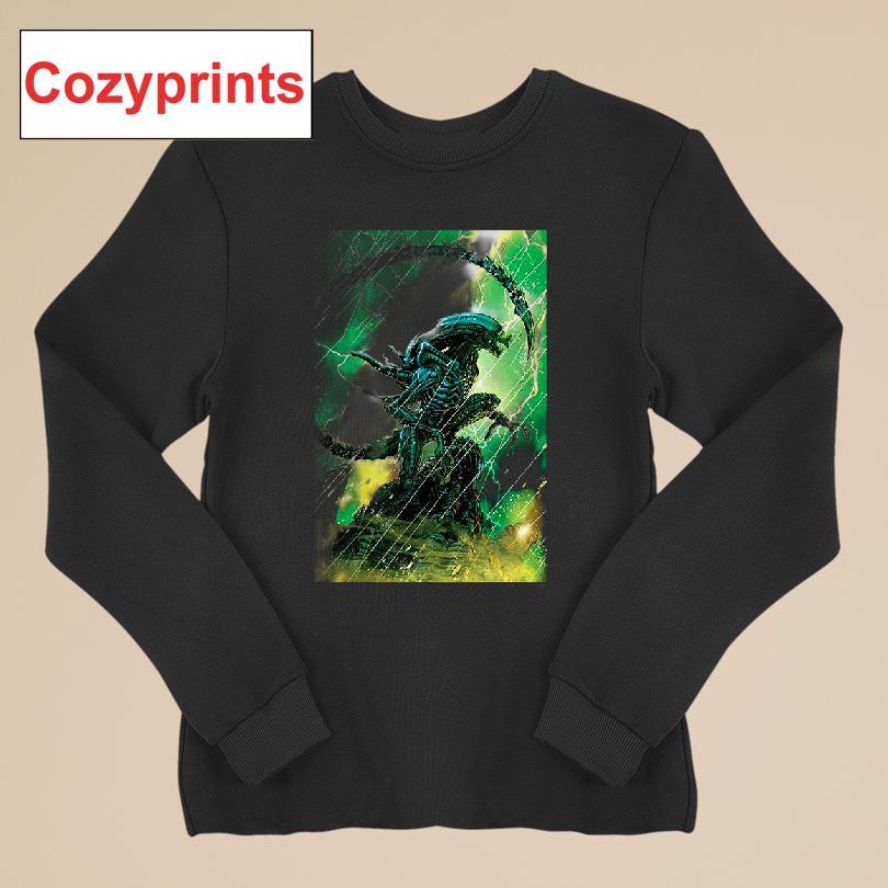 Xenomorph Rainstorm Alien T-shirt