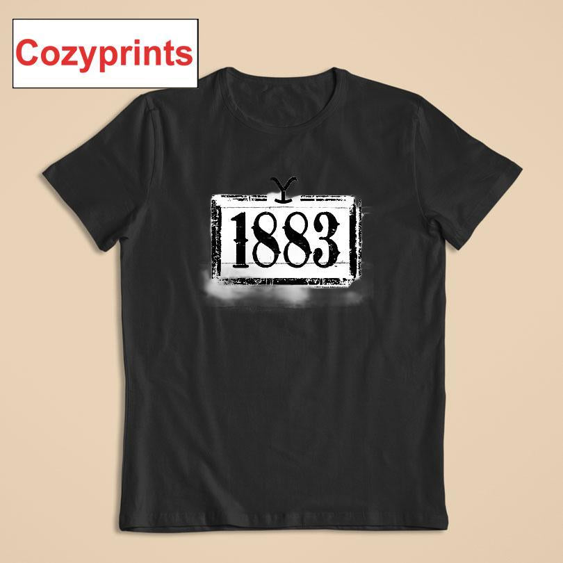 1883 Wood Sign T-shirt