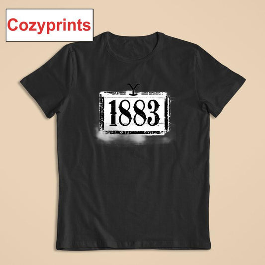 1883 Wood Sign T-shirt