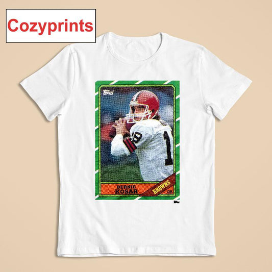 1986 Topps Football Bernie Kosar Browns T-shirt