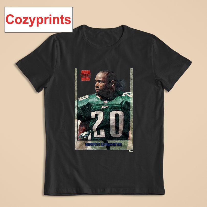 1996 Topps Stadium Club Brian Dawkins Eagles T-shirt