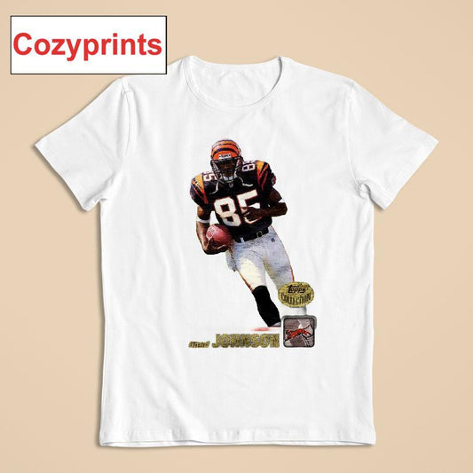 2001 Topps Football Chad Johnson Bengals T-shirt