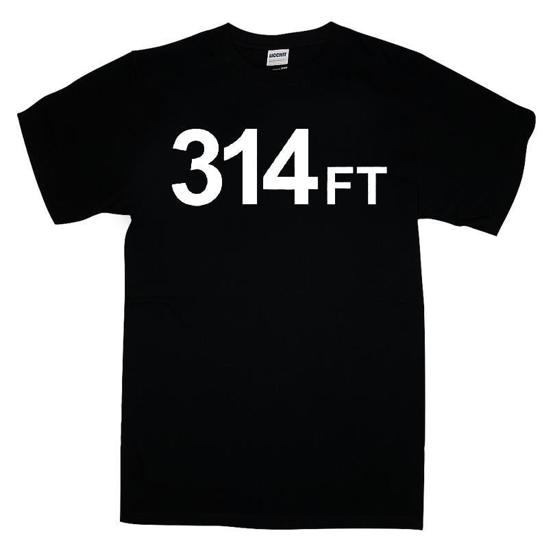 314 Ft. Right Field Yankee Stadium T-shirt
