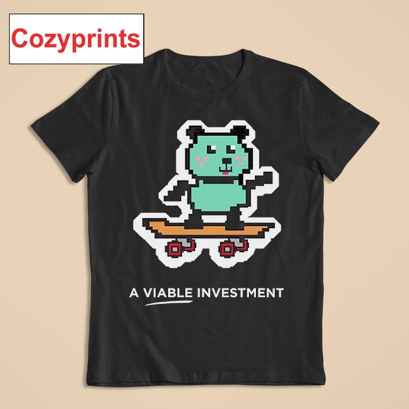A Viable Investment Panda Bear T-shirt