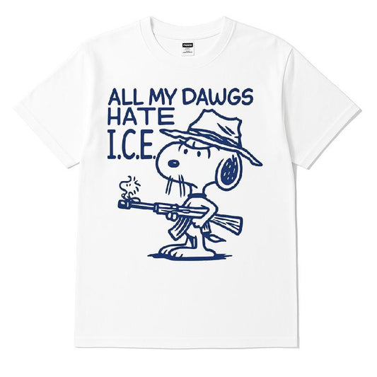 All My Dawgs Hate Ice T-shirt