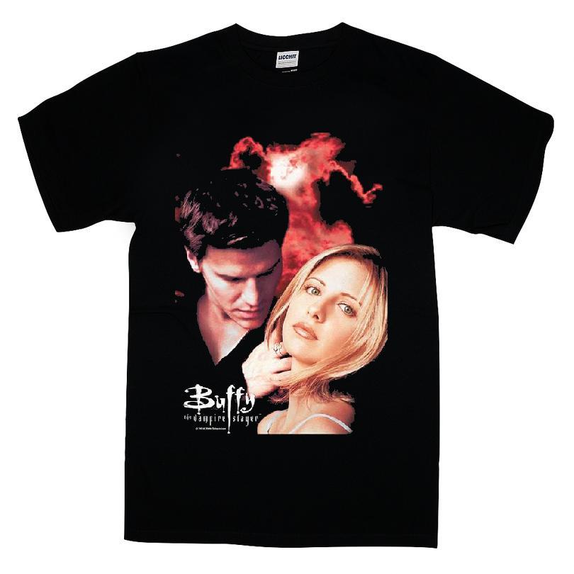 Angel And Buffy The Vampire Slayer T-shirt