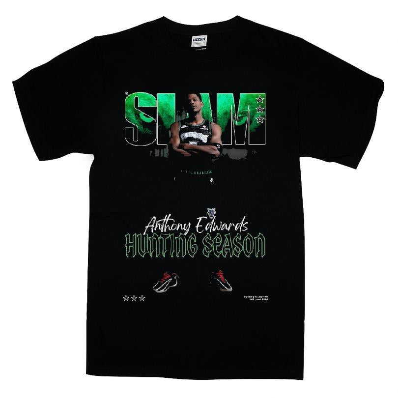 Anthony Edwards Minnesota Timberwolves Hunting Season Slam T-shirt