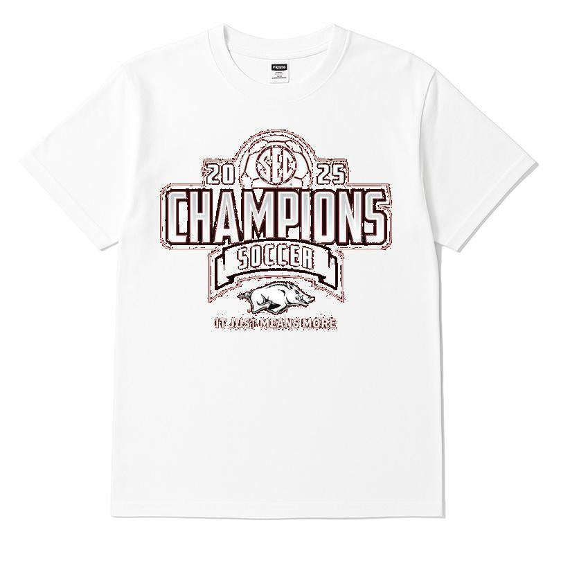Arkansas Razorbacks 2025 Champions Soccer It Just Means More Shirt